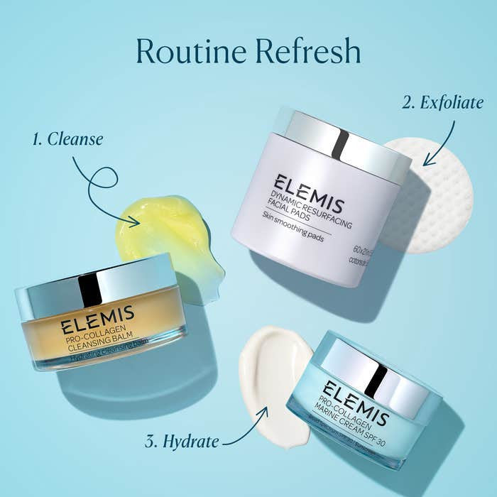 Elemis Dynamic Resurfacing Facial Pads - 60 pads - SkinElite - routine