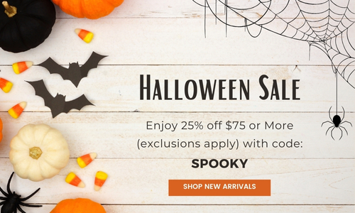 Halloween Sale 25% Off $75+ with code SPOOKY