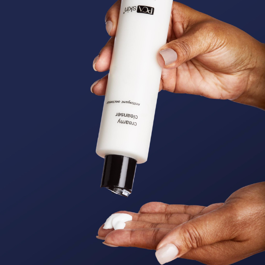 PCA Skin Creamy Cleanser in Hand