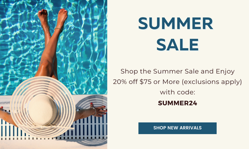 Summer Sale 20% Off With Orders $75+